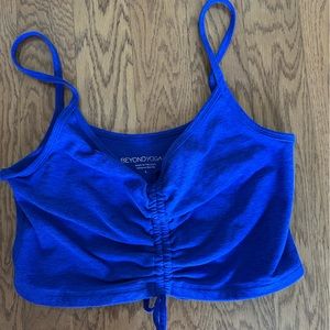 Beyond Yoga Deep Blue Size L Bra/Bralette
